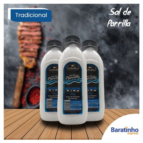 Kit Sal Parrilla Tradicional G Para Churrasco Salad O Shopee Brasil