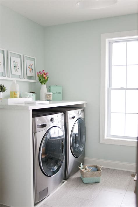 Laundry Room Ideas Green Color Laundy Room Ideas
