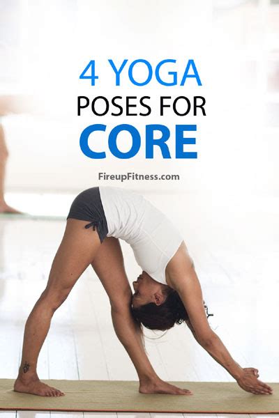 4 Best Yoga Poses For Core Strength Beginners Yoga Fitness Wife