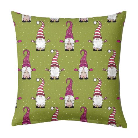 Naked Gnomes Green Designer Placemat Created By Gellie Design