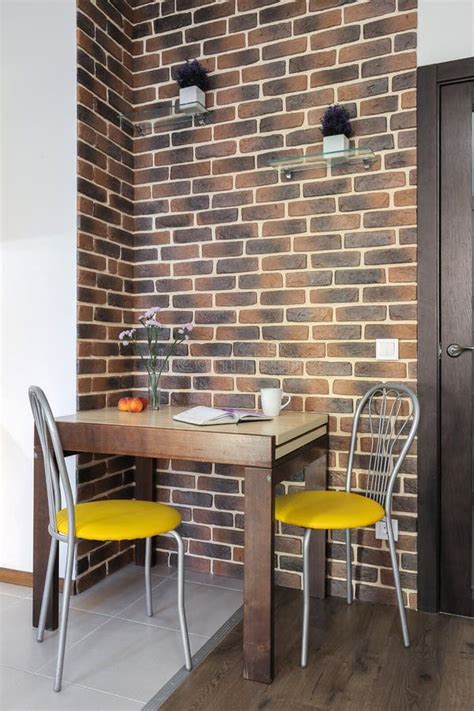 Small Dining Table And Two Chairs Stock Photo Image Of Room