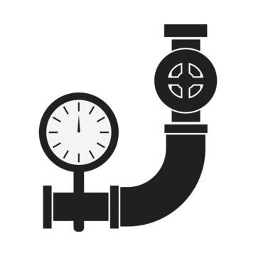 Pipe And Valve Icon Sign Vector Illustration Drain Build Burst Vector