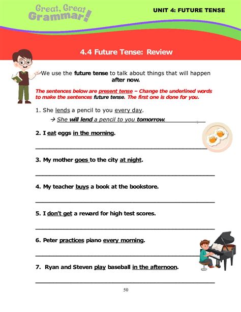 Esl Grammar Future Tense Review Stickyball Esl Lessons