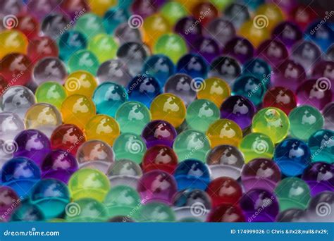 Colourful Water Bead Orbs Stock Photo Image Of Colourful 174999026