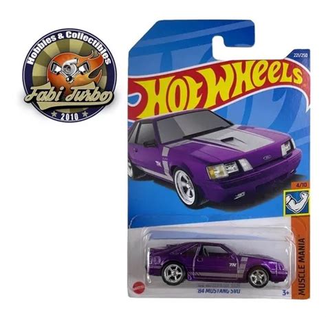 Hot Wheels 84 Mustang Svo Super T hunt Superized 2022 Frete grátis