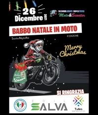 Ii Babbo Natale In Moto Motoraduno Manfredonia Fg