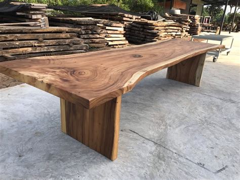 Live Edge Dining Table Reclaimed Single Slab 140 Conference Table