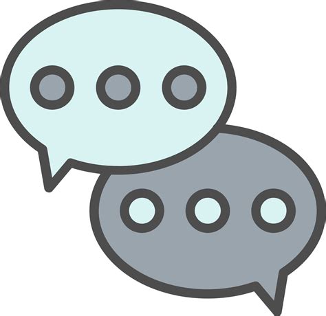 Chat Vector Icon 15568573 Vector Art at Vecteezy