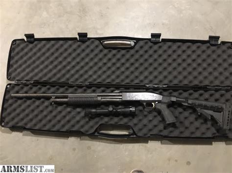 Armslist For Sale Mossberg 500 Rifled Barrel And Scope