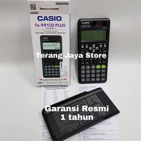 Jual Kalkulator Scientific Casio Fx 991 Id Plus 2Nd Edition Casio Fx991