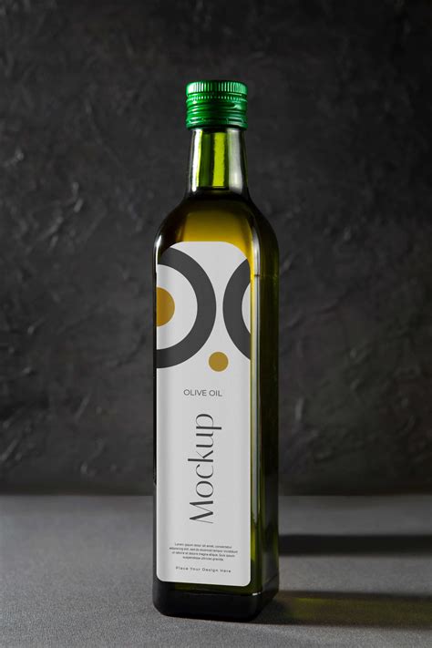 Ps Olive Oil Bottle Mock Up Set Gooodme