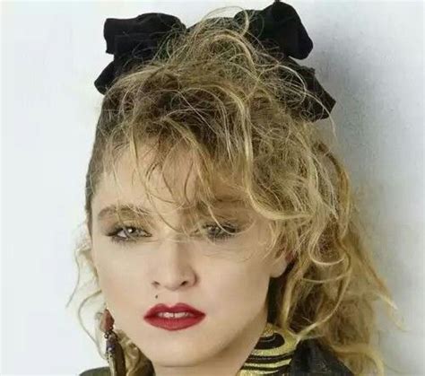 Madonna Rock Hairstyles 80s Hair Hair