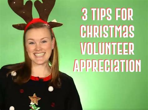 3 Tips for Christmas Volunteer Appreciation – Deeper KidMin