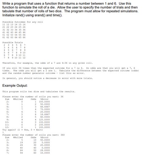 Solved Writing C Program Using