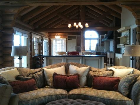 Log Cabin Living Room Decor