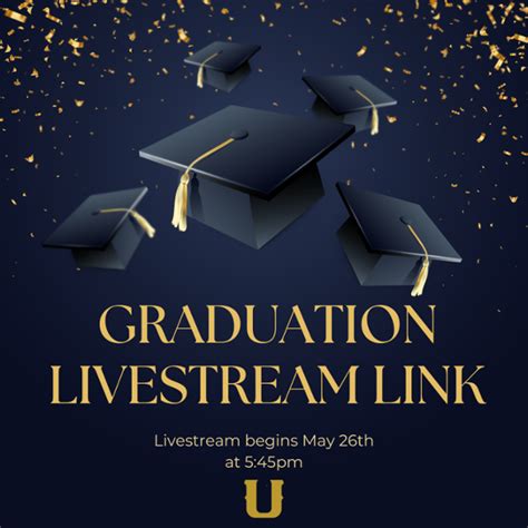 Graduation Livestream Link