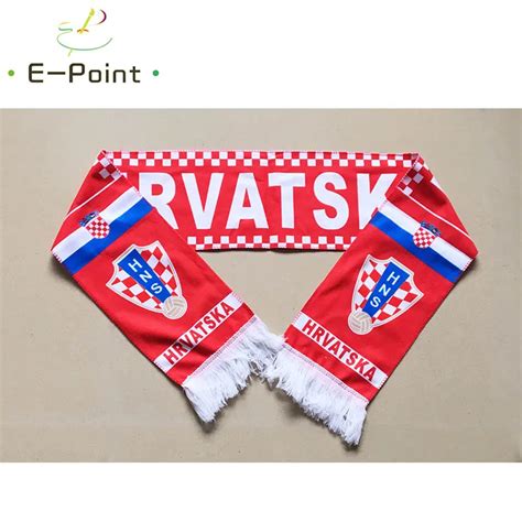 14516 Cm Size Croatia National Football Team Scarf For Fans 2018