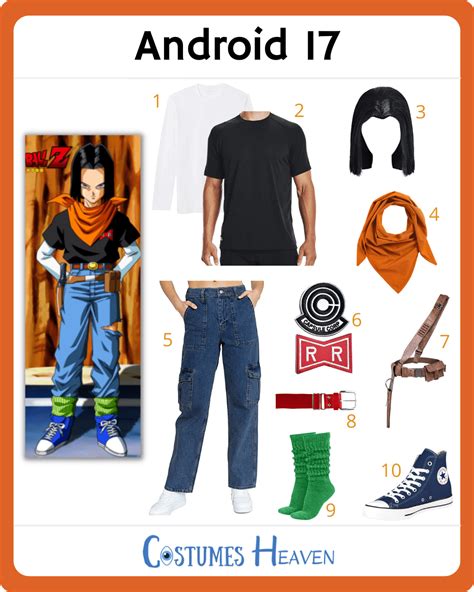 DIY Android 17 Costume Ideas [2023] For Cosplay & Halloween