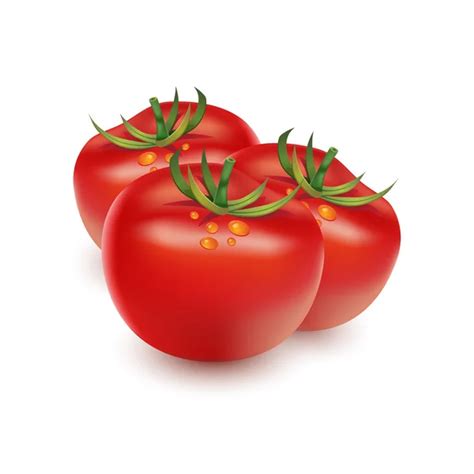 Tres Tomates Im Genes De Stock De Arte Vectorial Depositphotos