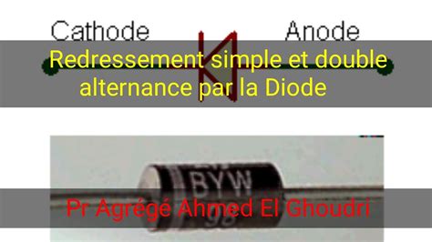 Exp Rience Redressement Simple Et Double Alternance D Un Signal