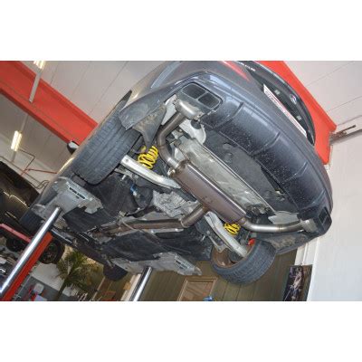 Syst Me Catback Avec Silencieux Arri Re Duplex Mm Pour Mercedes Cla