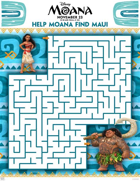 Moana Printable Activity Sheets Kakamora Dot To Dots And Crafts