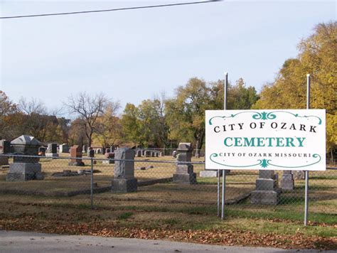 Ozark Cemetery In Ozark Missouri Find A Grave Cemetery