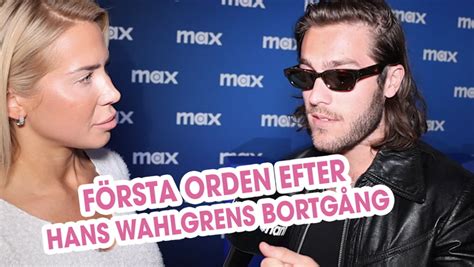 Niclas Wahlgrens Ord Till Christina Schollin Avslöjande Om Sitt Nya