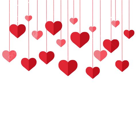 Valentines Day Hanging Paper Cut Heart Pattern Valentine S Day