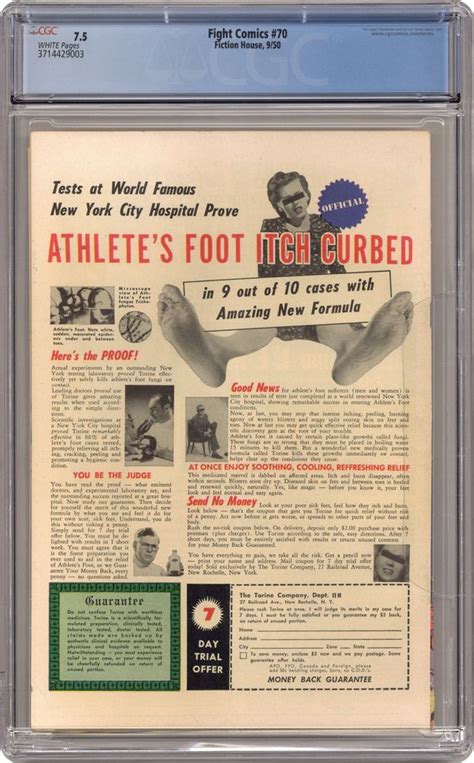 Fight Comics 1940 70 Cgc 75