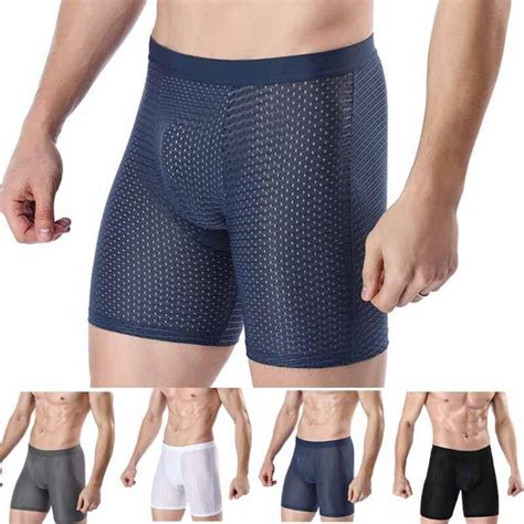 Acheter Sous V Tements Hommes Shorts Respirant Sous V Tements Longs