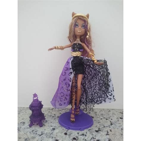 Boneca Monster High Clawdeen Wolf Wishes Shopee Brasil