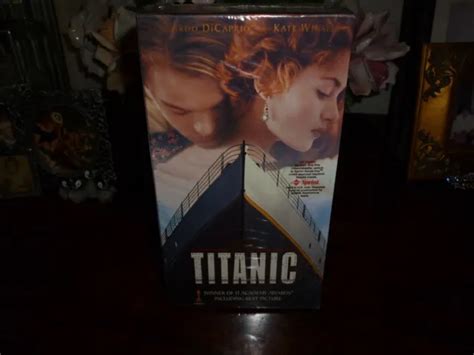 TITANIC VHS RARE 1997 2 Tape Collectible Set Digitally Mastered THX NEW