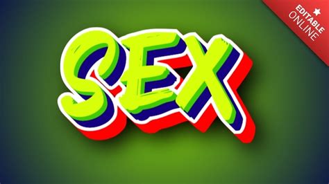 Sex Text Effect Generator