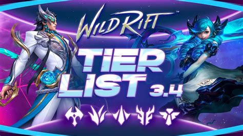 La Tierlist De Wild Rift En El Parche Y A Los Mejores