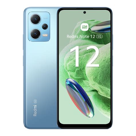 Xiaomi Redmi Note 12 5g 256gb Phone Ice Blue Price In Kuwait X