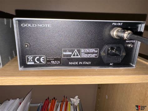 Gold Note Ph 10 Phono Stage With PSU 10 Power Supply Photo 4803413