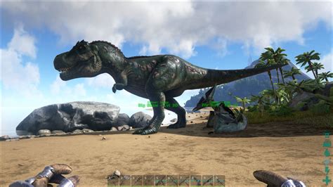 Ten Ton Hammer How To Tame A Rex Or Spino Ark Survival Evolved