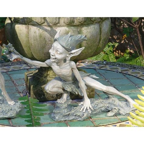 Stretch Garden Pixie Garden Statues At