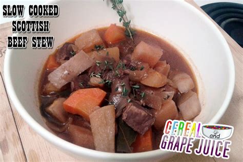 Slow Cooked Scottish Beef Stew