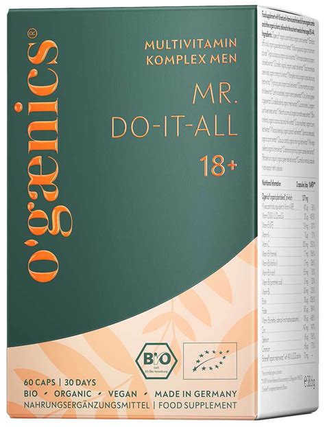 OGAENICS Mr Do It All 18 Multivitamin Komplex Men Buy Online