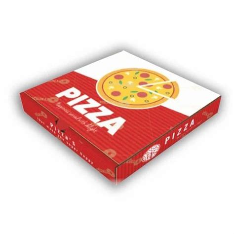 Single Wall 3 Ply Paper Pizza Boxes