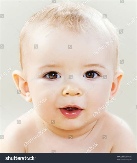 Portrait Of Beautiful Baby Boy Stock Photo 93644086 Shutterstock