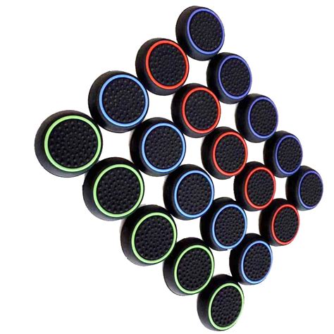 leekuangsu  pcs controller thumbstick caps cover replacement silicone