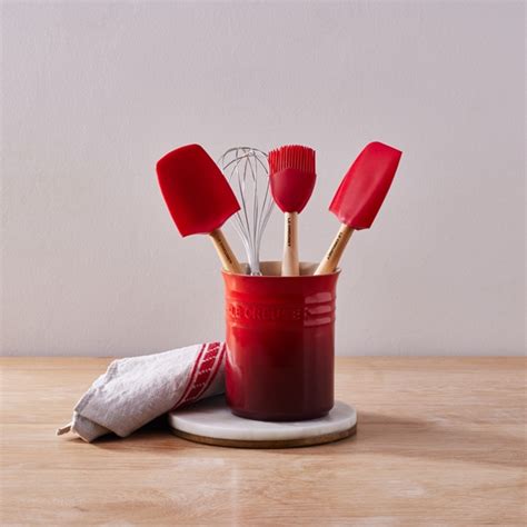 Porta Utensílios Classic em Cerâmica 1 1 Litro Vermelho Le Creuset