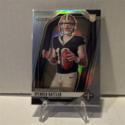 Spencer Rattler Panini Prizm Rookie Variations Silver Prizm