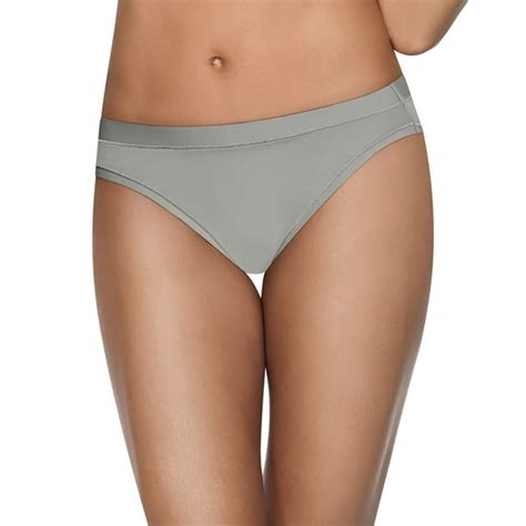 Hanes Hanes Ultimate Womens Cool Comfort Microfiber Bikini Underwear 4 Pack