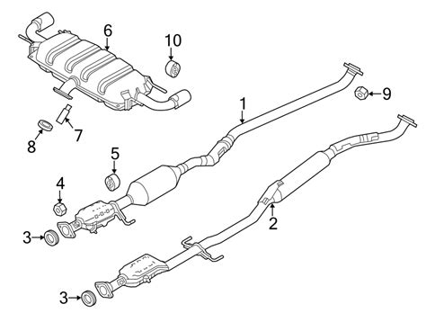 Mazda CX-5 Catalytic Converter. 2.0 LITER, w/o AWD - PE032055XB ...