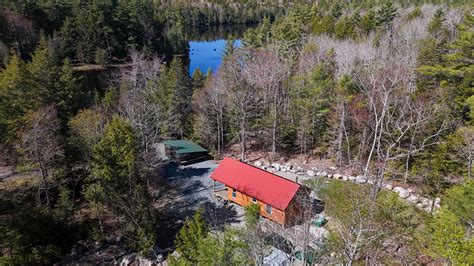 Maine Off Grid Waterfront Cabin