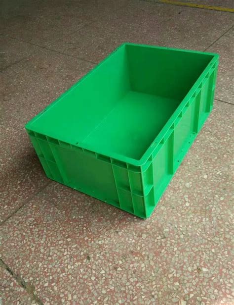 Virgin Polyethylene Green Stackable Plastic Storage Containers 600400